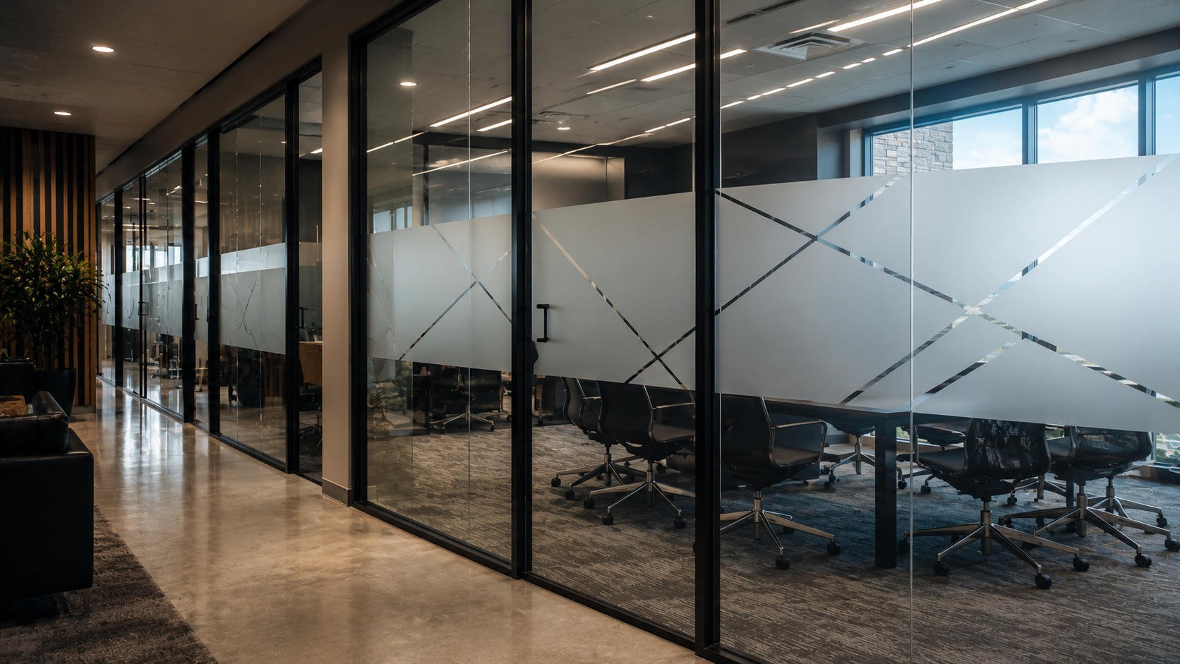 Office window graphics