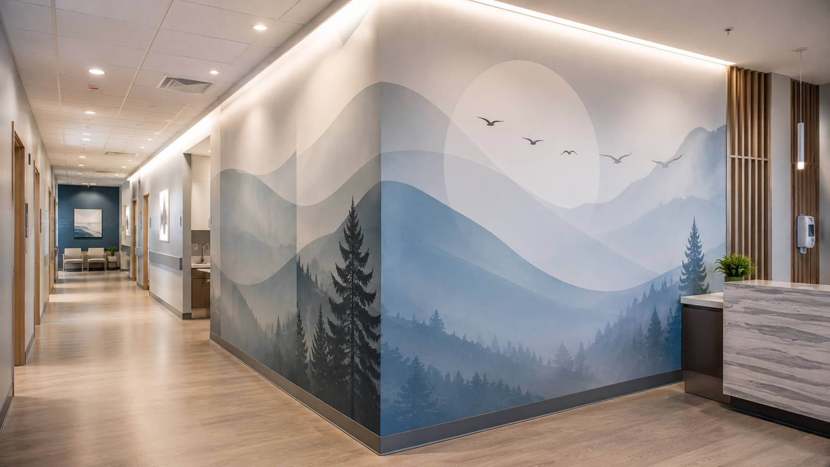 Healthcare wall graphics